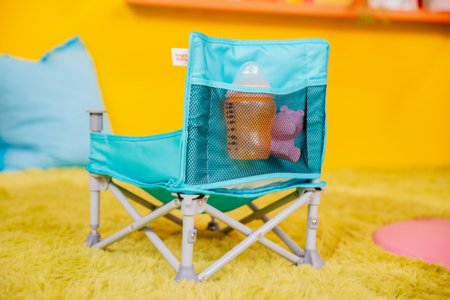 BRIGHT STARTS barošanas krēsls - būsteris POP 'N SIT, TEAL, 17200 