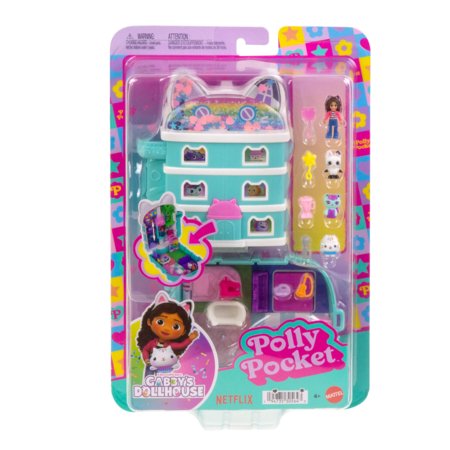 POLLY POCKET Gabijas leļļu mājas somiņa, JFV02 