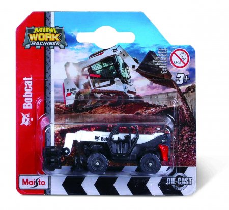 MAISTO DIE CAST 1:64 celtniecības transportlīdzeklis Bobcat, 15531 15531