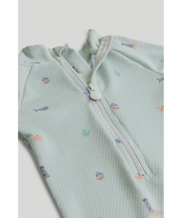 MOTHERCARE peldkostīms un cepure, AX27301, 86 cm 