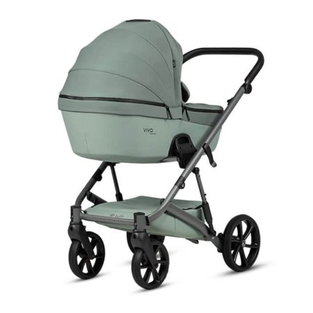 TUTIS universāli ratiņi VIVA 6+ ESSENTIAL 2/1, Sage, 1612039 