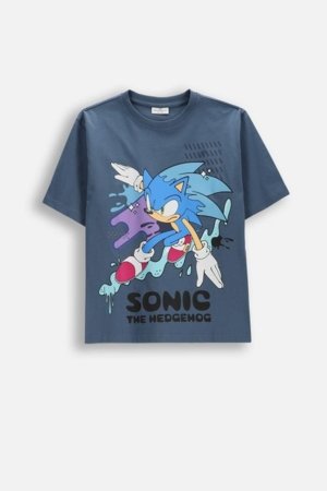 COCCODRILLO t-krekls ar īsam piedurknēm, zili, 