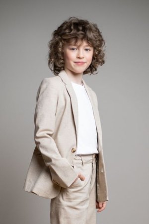 COCCODRILLO jaka, pelēks, cm 