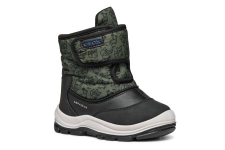 GEOX ziemas zābaki, tumši zaļi, B263VE-0BCMN-C9358, 27 izmērs 