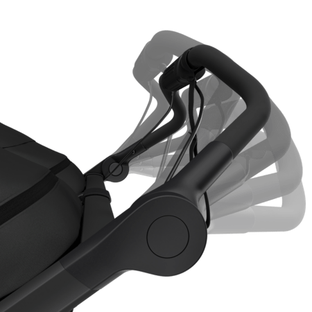 THULE ratiņi URBAN GLIDE 3 Double, Black, 10101978 