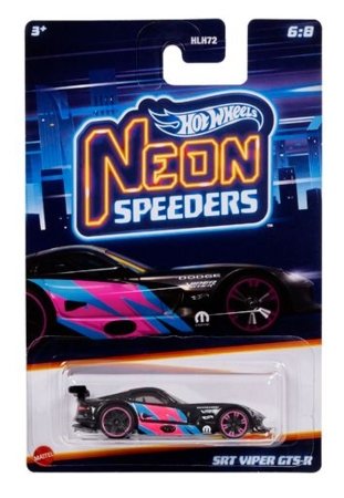 HOT WHEELS Neon Speeders automašīna asort., HLH72 HLH72
