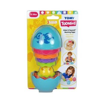 TOOMIES krāsainas olas Nesting Eggs, E73564 