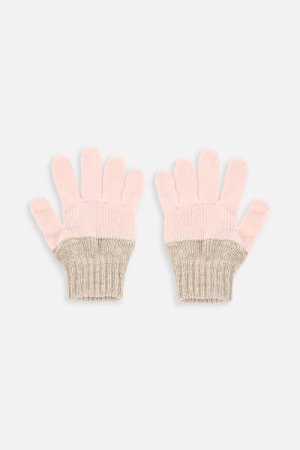 COCCODRILLO cimdi ACCESSORIES WINTER GIRL, rozā,  ZC3360304AWG-007 