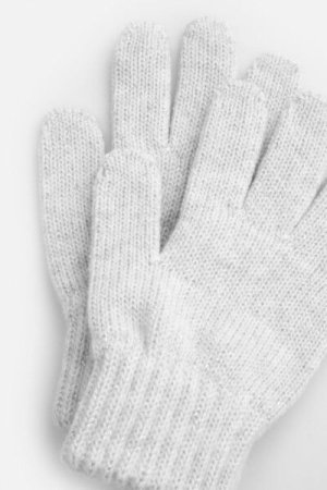 COCCODRILLO cimdi ACCESSORIES WINTER GIRL, silver, ZC4360310AWG-024-XXL, XXL cm 