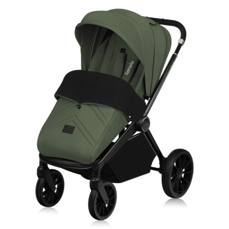 LIONELO universāls ratiņi MIKA PLUS 3in1, Green olive, LO-MIKA PLUS 3IN1 