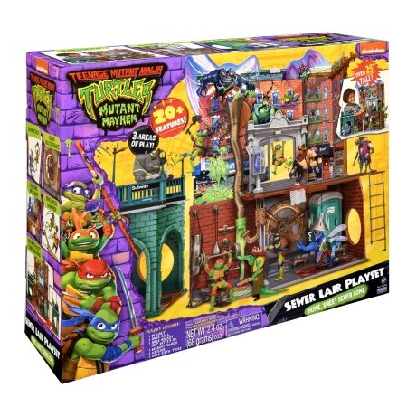 TMNT rotaļu komplekts Sewer Lair, 83478 83478