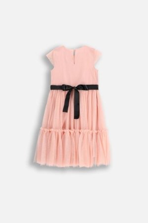 COCCODRILLO kleita ar īsām piedurknēm ELEGANT JUNIOR GIRL, rozā, WC5128207EJG-033-164, 164 cm 
