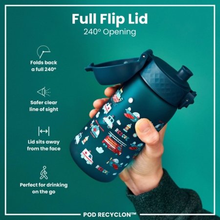 ION8 pudele, Rescue, 350 ml., I8RF350PTRESCUE 