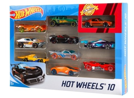 HOT WHEELS mašīnas 10-paka, 54886 