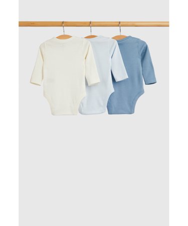 MOTHERCARE bodijs ar garām piedurknēm 3 gab., IF260 74 