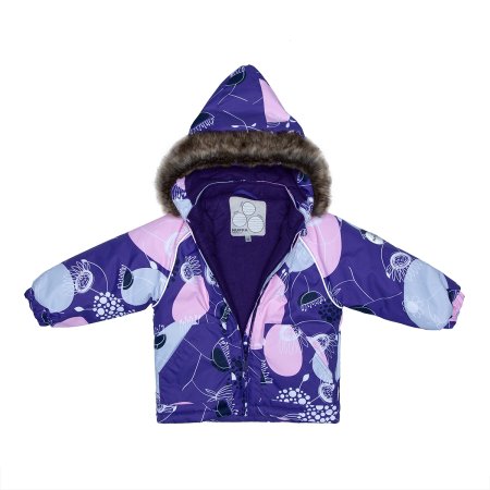 HUPPA Vējjaka Virgo lilac pattern 17210030-94153 17210030-94153-086