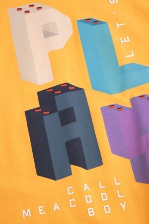 COCCODRILLO t-krekls ar īsam piedurknēm, oranži, WC6143203MBK-006-122, 122 cm 