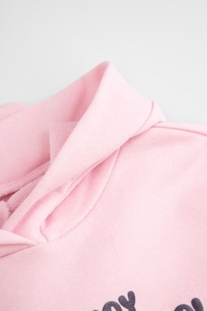 COCCODRILLO džemperis ar kapuci, rozā, WC6132301SGK-007-116, 116 cm 