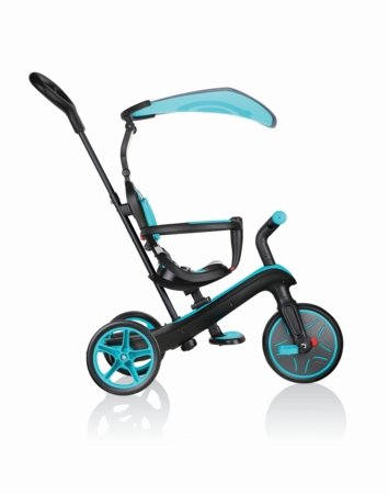 GLOBBER trīsritenis Trike Explorer 4in1, zils, 632-105 632-105