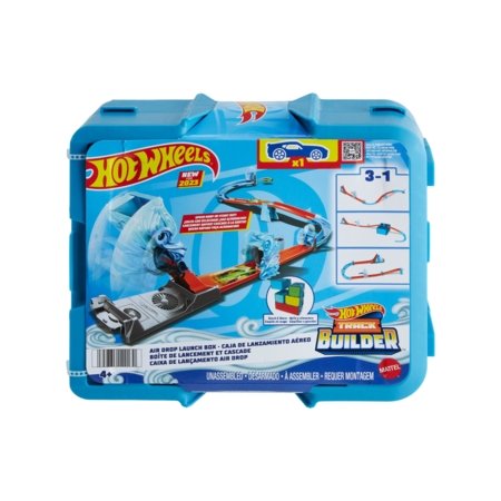 HOT WHEELS Track Builder vēja kritiens trase, HNJ67 HNJ67