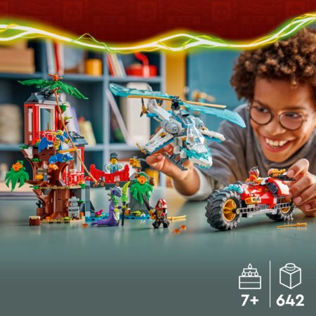 71857 LEGO® NINJAGO® Uzbrukums nindzju koka mājiņai 
