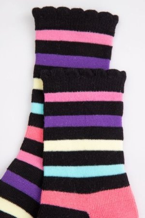 COCCODRILLO zeķes SOCKS GIRL, krāsains, cm 