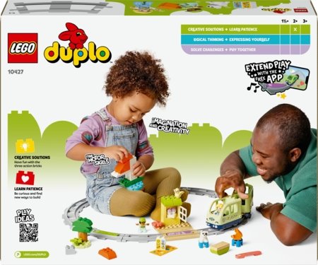 10427 LEGO® DUPLO® Town Interaktīvais piedzīvojumu vilciens 