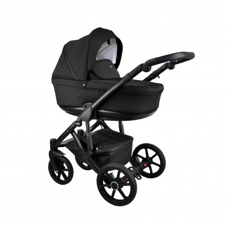 MILLI ratiņi MOON 2in1, black, 01 01