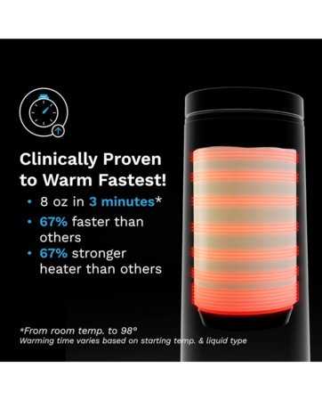 BABY BREZZA pārnēsājamais sildītājs, melns 