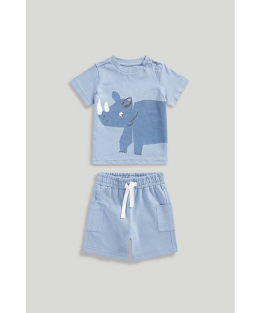 MOTHERCARE krekls ar īsām piedurknēm un šorti, LK962 98 