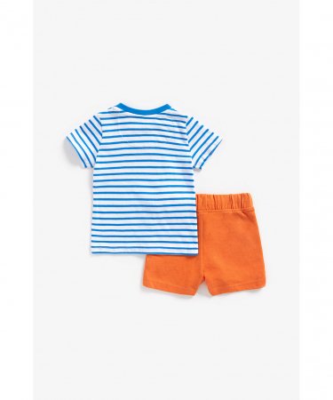 MOTHERCARE t-krekls ar īsam piedurknēm + šorti, BA761 561331