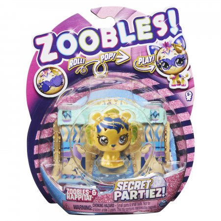 ZOOBLES figūra Animals Secret Partiez, 2. sērija, asort, 6061944 6061944