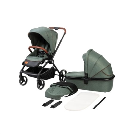 BABYTROLD universāls ratiņi 2in1 ALEX, Forest, 10-80F 