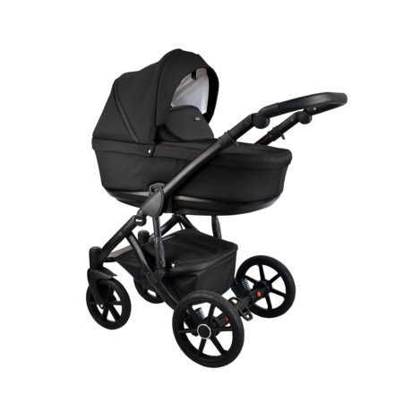 MILLI universālie ratiņi MOON 3in1, Black, 5903357317263(carseat) 