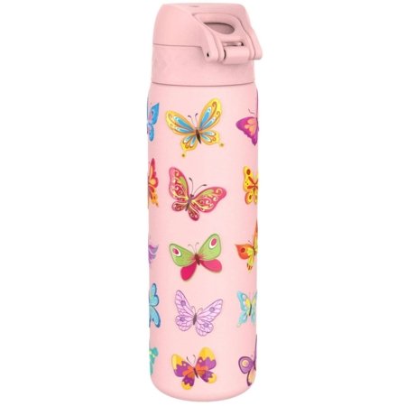 ION8 nerūsējošā tērauda ūdens pudele, Butterfly, 600 ml., I8SS600PPBFLY 