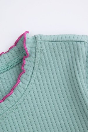 COCCODRILLO kleita ar garām piedurknēm, krāsaina, WC6129103RGK-022-116, 116 cm 