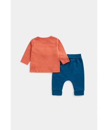 MOTHERCARE t-krekls ar garām piedurknēm un bikses, FB462 650997