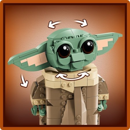 75403 LEGO® Star Wars™ Mandalorian Grogu™ lidojošajos ratiņos 