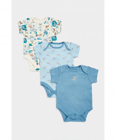 MOTHERCARE bodijs ar īsam piedurknēm, 3 gab., EB795 625870