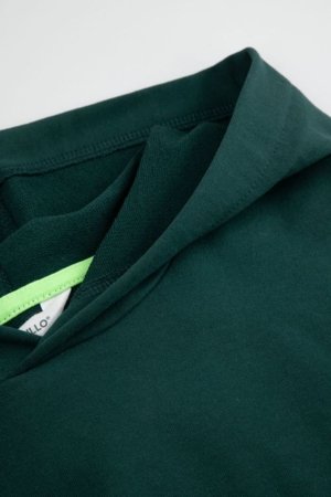 COCCODRILLO džemperis ar kapuci, zaļa, WC6132301VBA-011-146, 146 cm 