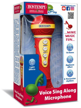 BONTEMPI pārnēsājams mikrofons SING-a-LONG, 41 2020 