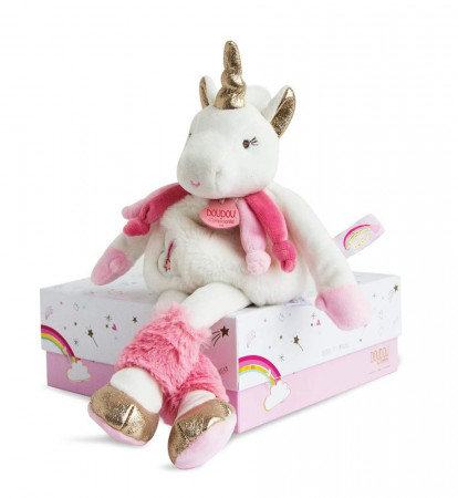 DOUDOU ET COMPAGNIE plīša rotaļlietas Lucie La Licorne 22cm, DC3313 DC3313