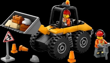 60450 LEGO® City Great Vehicles Dzeltens celtniecības iekrāvējs uz riteņiem 