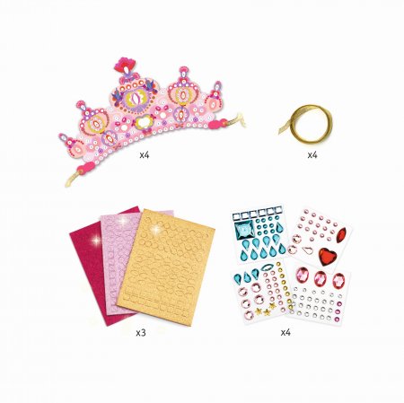 DJECO DIY Kā princese, DJ07901 DJ07901