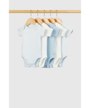 MOTHERCARE bodijs ar īsam piedurknēm, 5gab., FC1 