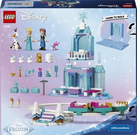 43281 LEGO® ǀ Disney Frozen Elzas ledus pils un sniega brauciena piedzīvojums 
