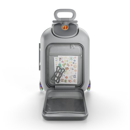 KINDERKRAFT bērnu koferis CABBY, pelēks, KACABB00GRY0000 