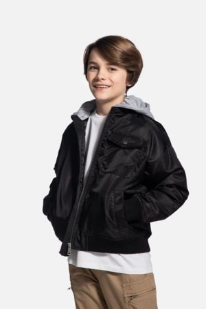 COCCODRILLO jaka OUTERWEAR BOY JUNIOR, melns, WC5152701OBJ-021-164, 164 cm 
