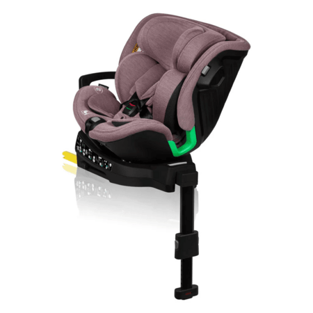 LIONELO autokrēsls HARMONY I-SIZE, Pink mauve bamboo, 40-150 cm, LO-HARMONY  