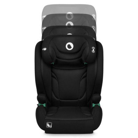 LIONELO autokrēsls IGO I-SIZE, Black carbon, 100-150 cm., LO-IGO I-SIZE 